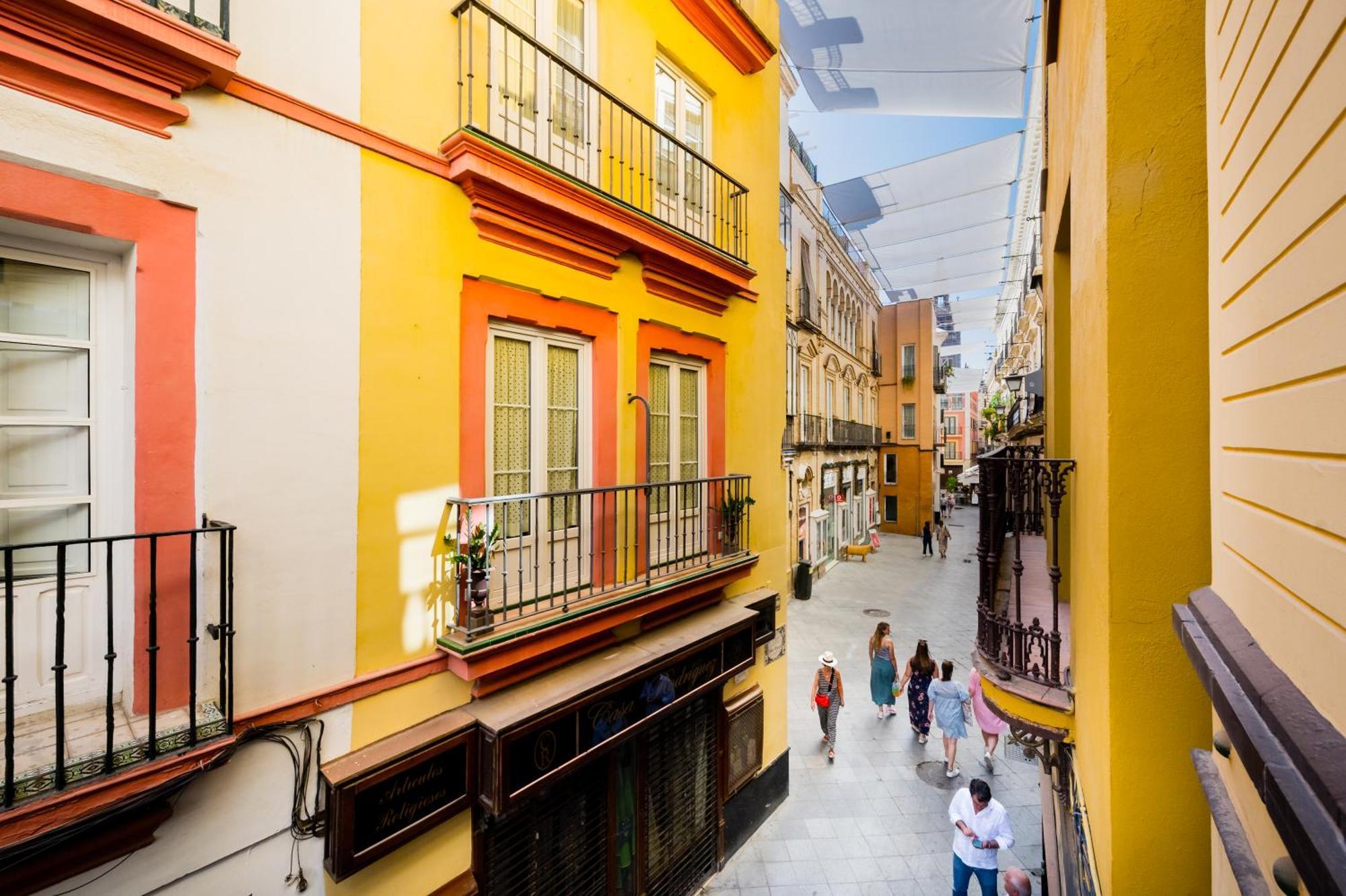 Elegant Apartment - 2 Bd 1 Bth - Center Sevilla Bagian luar foto